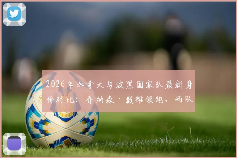2026年加拿大与波黑国家队最新身价对比：乔纳森·戴维领跑，两队实力深度解析与看点前瞻